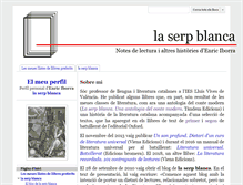 Tablet Screenshot of elmeuperfil.laserpblanca.com
